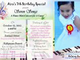 7th Birthday Invitation for Girl 7th Birthday Invitation Message Best Party Ideas
