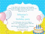 7th Birthday Invitation for Girl 7th Birthday Invitation orderecigsjuice Info