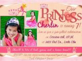 7th Birthday Invitation for Girl 7th Birthday Invitation Princess theme Best Happy
