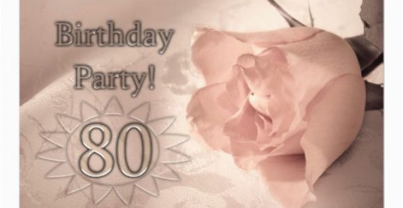 80 Year Old Birthday Invitations 1 000 80 Year Old Invitations 80 Year Old Announcements