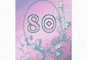 80 Year Old Birthday Invitations Birthday Party Invitation 80 Years Old Zazzle