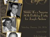 80 Year Old Birthday Invitations Diy Print Birthday Invites Adult 80th Birthday Invitation