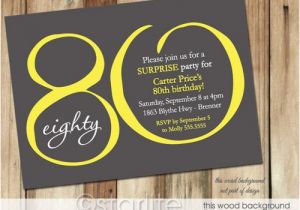 80 Year Old Birthday Invitations Free Printable 80th Birthday Invitations Free Invitation