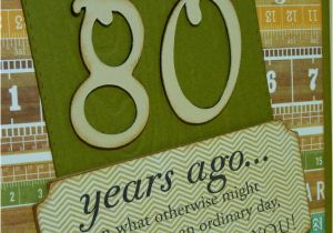 80 Year Old Birthday Party Decorations Crafting with Katie 80th Birthday Card