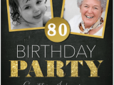 80 Year Old Birthday Party Invitations 80th Birthday Invitations 30 Best Invites for An 80th