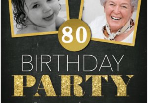 80 Year Old Birthday Party Invitations 80th Birthday Invitations 30 Best Invites for An 80th