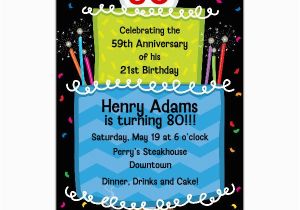 80 Year Old Birthday Party Invitations Cake 80th Birthday Invitations Paperstyle