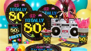 80s Birthday Decorations totally 80 S Special events Party Supply Store In Ak