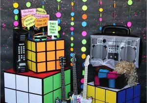 80s Birthday Party Decorations 80s Party Ideas Kids Party Ideas at Birthday In A Box