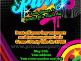 80s Birthday Party Invitation Wording totally 80 39 S Bling and Neon Birthday Party by Printmeaparty