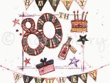 80th Birthday Card Designs 80th Birthday Card Vintage Birthday Cards Happy 80th