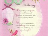 80th Birthday Card Message 80th Happy Birthday Greeting Card Lovely Verse Embellished