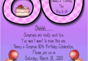 80th Birthday Cards Free Printable 80th Birthday Invitations Printable Adult Birthday