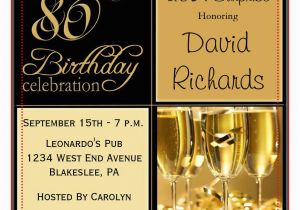 80th Birthday Celebration Invitations 15 Sample 80th Birthday Invitations Templates Ideas