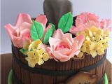80th Birthday Flowers Plants Spring Flower Pot Birthday Cake Cakes Pinterest