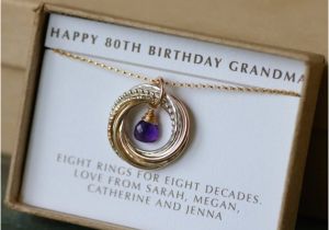 80th Birthday Gifts for Her 80th Birthday Gift Grandma 80th Gift for Her February