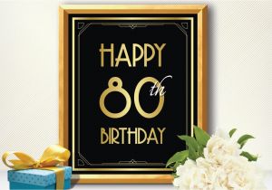 80th Birthday Gifts for Him Australia Happy 80th Birthday 80th Birthday Decoration 80th Birthday