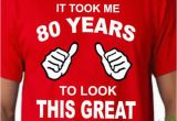 80th Birthday Gifts for Man 80th Birthday Tshirt 80th Birthday Shirt Mens 80th Birthday