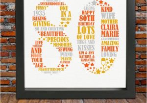 80th Birthday Ideas for Him Personalized 80th Birthday Gift 80th Birthday 80th Birthday