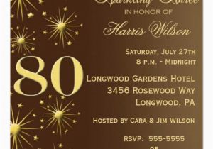 80th Birthday Invitation Templates Free 15 Sample 80th Birthday Invitations Templates Ideas