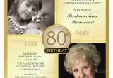 80th Birthday Invitation Templates Free 26 80th Birthday Invitation Templates Free Sample