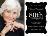 80th Birthday Invitation Templates Free 80th Birthday Party Invitations Template Best Template