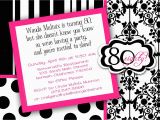 80th Birthday Invitation Templates Free Printable 80th Birthday Party Invitations Templates Free Printable