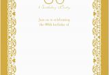 80th Birthday Invitation Templates Free Printable Free Printable 80th Birthday Invitations Bagvania Free