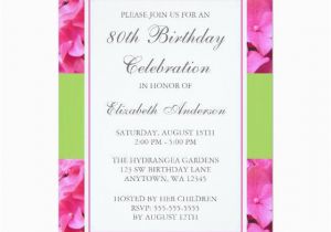 80th Birthday Invitation Wording Templates 15 Sample 80th Birthday Invitations Templates Ideas