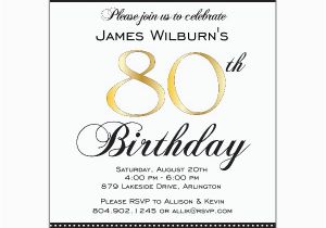 80th Birthday Invitation Wording Templates Invitation Template 80th Birthday Http Webdesign14 Com