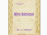 80th Birthday Invitations with Pictures 80th Birthday Invitation Surprise Party Invite by