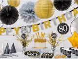 80th Birthday Party Decorations Supplies Sparkling Celebration 80th Birthday Party Supplies Party
