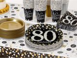 80th Birthday Party Decorations Supplies Sparkling Celebration 80th Birthday Party Supplies Party