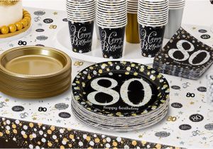 80th Birthday Party Decorations Supplies Sparkling Celebration 80th Birthday Party Supplies Party