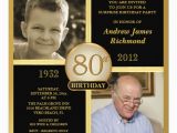 80th Birthday Party Photo Invitations Quotes for 80th Birthday Invitation Quotesgram