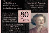 80th Birthday Party Photo Invitations Quotes for 80th Birthday Invitations Quotesgram