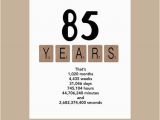 85th Birthday Card Verses 85th Birthday Card the Big 85 1933 Birthday Card