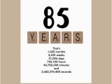 85th Birthday Card Verses 85th Birthday Card the Big 85 1933 Birthday Card