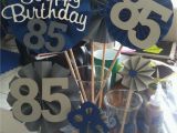 85th Birthday Decorations Grandpas 85th Birthday Festas Decoracao Pinterest