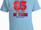 85th Birthday Gift Ideas for Him 80th Birthday Gift Ideas for Men Personalized T Shirt Custom