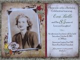 85th Birthday Invitation Template 85th Birthday Invitation On Behance