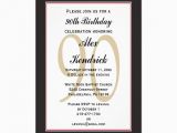 85th Birthday Invitation Wording 90th Birthday Invitation Invitations Birthdays and