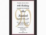 85th Birthday Invitation Wording 90th Birthday Invitation Invitations Birthdays and