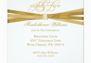 85th Birthday Invitation Wording Elegant 85th Birthday Party Invitations Party Ideas