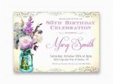 85th Birthday Invitation Wording Women 39 S 85th Birthday Invitations Purple Lavender