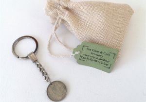 85th Birthday Present for Him 1934 or 1935 Lucky Irish Coin Keychain Keyring 84th or
