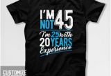 85th Birthday Present for Him 45th Birthday Gift for Man 45th Birthday T Shirt Born In 1973