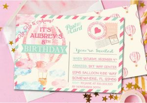 8th Birthday Invitation Templates 8 Best Birthday Invitation Postcards Designs Templates