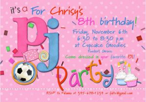 8th Birthday Invitation Templates 8th Birthday Party Invitation Wording Dolanpedia