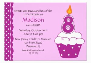 8th Birthday Invitation Templates 8th Birthday Party Invitations Wording Drevio